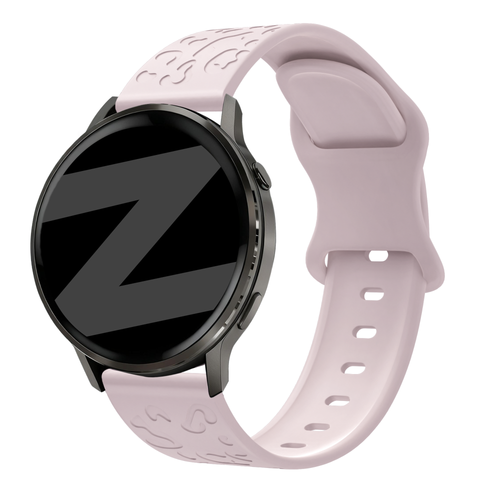 Bandz Correa silicona 'Leopard' Garmin Vivomove Sport (rosa)