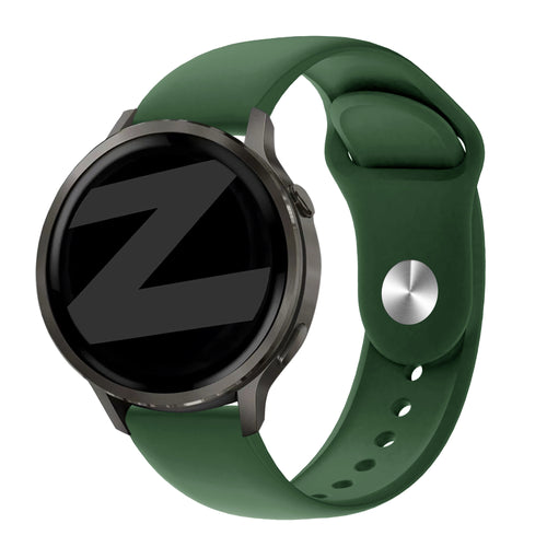 Bandz Garmin Forerunner 265s Sport Strap 'Deluxe' (Army Green)