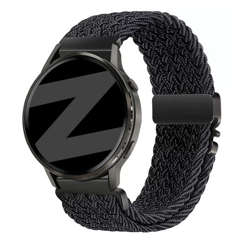 Bandz Correa trenzada 'Parachute' Garmin Venu 4 - 45mm (grafito)