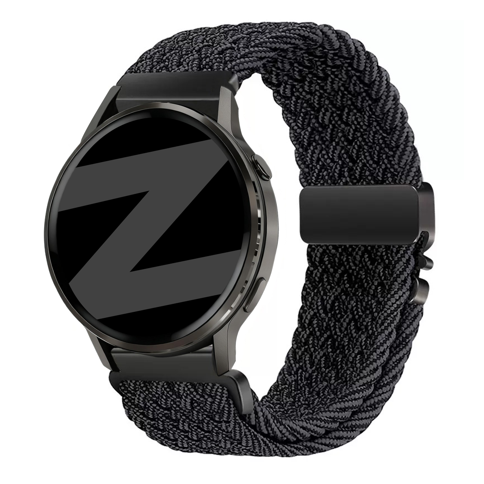 Bandz Correa trenzada 'Parachute' Garmin Vivoactive 4 (grafito)