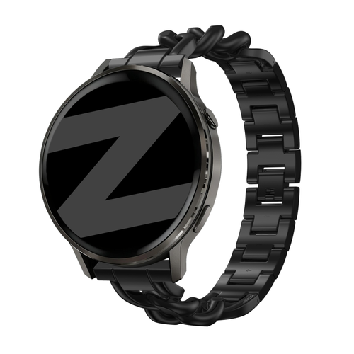 Bandz Correa métalicas 'Chains' Garmin Vivomove HR (negro)