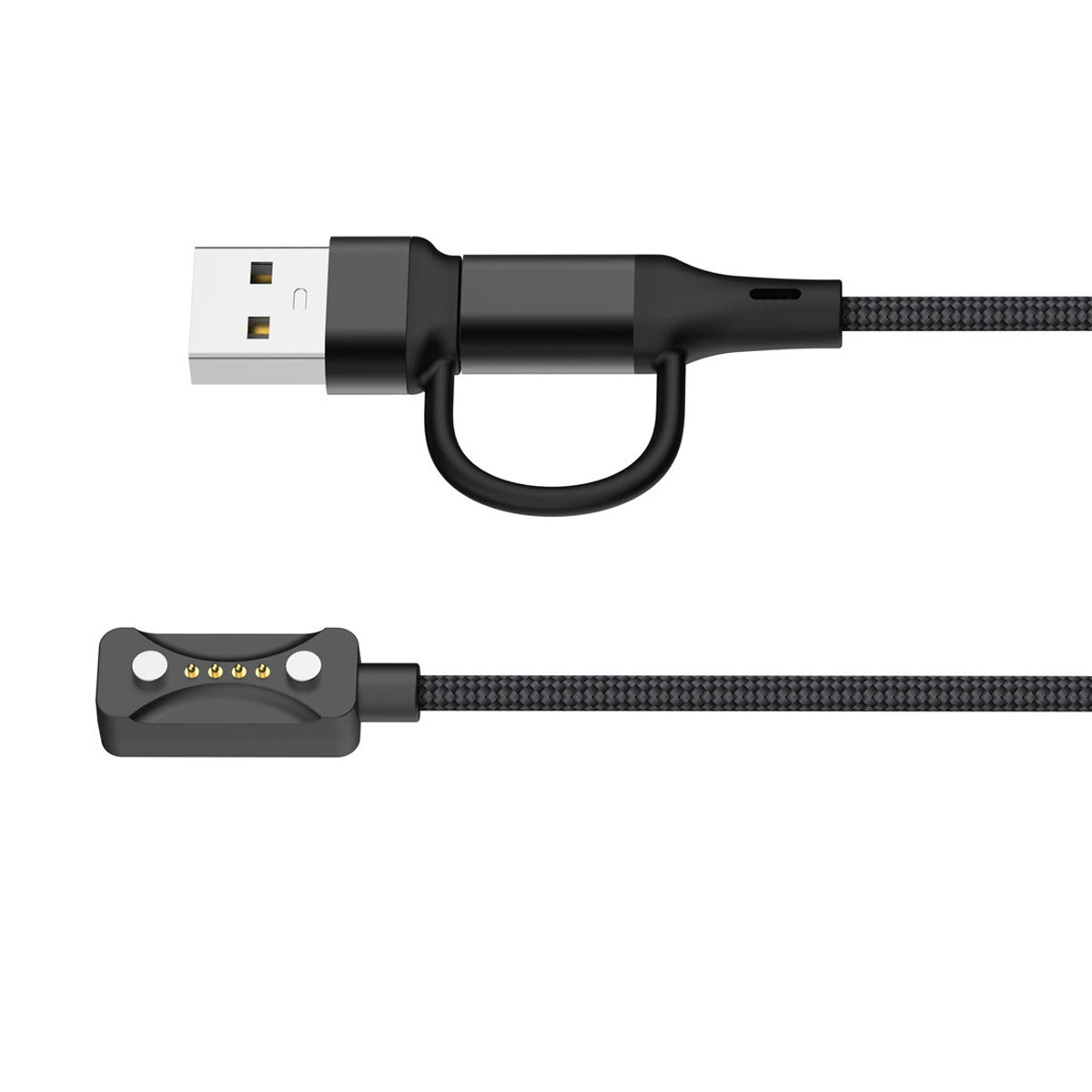 Strap-it USB-A & C 2in1 Braided Polar Vantage M3 Charger