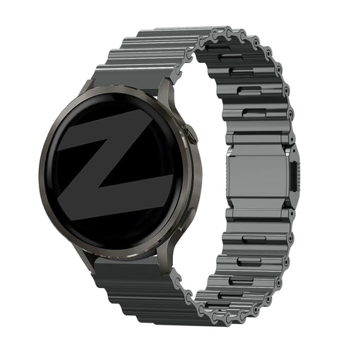Bandz Correa acero premium 'Ocean' Garmin Venu 3 (grafito)