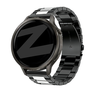 Bandz Correa acero 'Classic' Garmin Forerunner 255 (negro/plateado)
