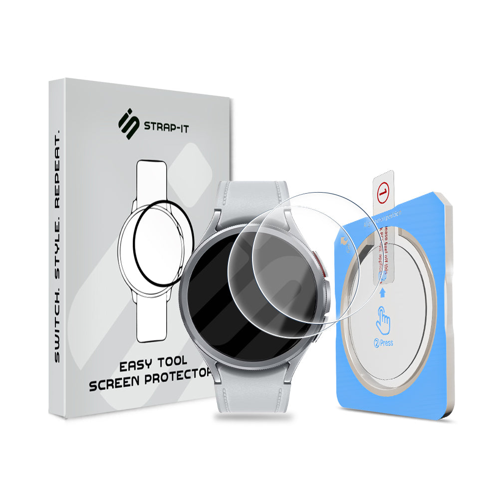 Protector de pantalla con herramienta de un solo clic - Samsung Galaxy Watch 6 Classic 47mm