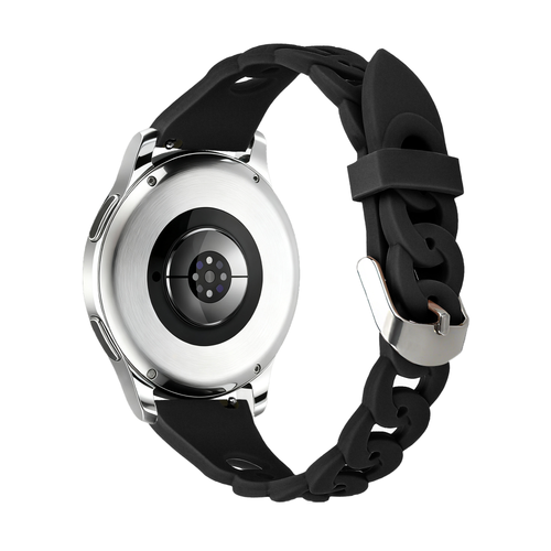 Bandz Correa silicona 'Cadenas' Samsung Galaxy Watch 3 - 41mm (negro)