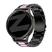 Bandz Correa acero 'Classic' Garmin Venu 3s (negro/rosa)