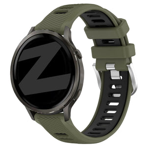 Bandz Correa deportiva con hebilla Garmin Forerunner 265s (verde oliva/negro)