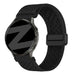 Bandz Withings ScanWatch Nova Vintage Nylon Strap (Black)