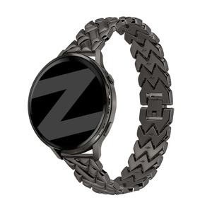 Bandz Huawei Watch GT 5 - 41mm Metal Strap 'V-Type' (Black)