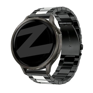 Bandz Garmin Vivoactive 4 Steel Strap 'Classic' (Black/Silver)