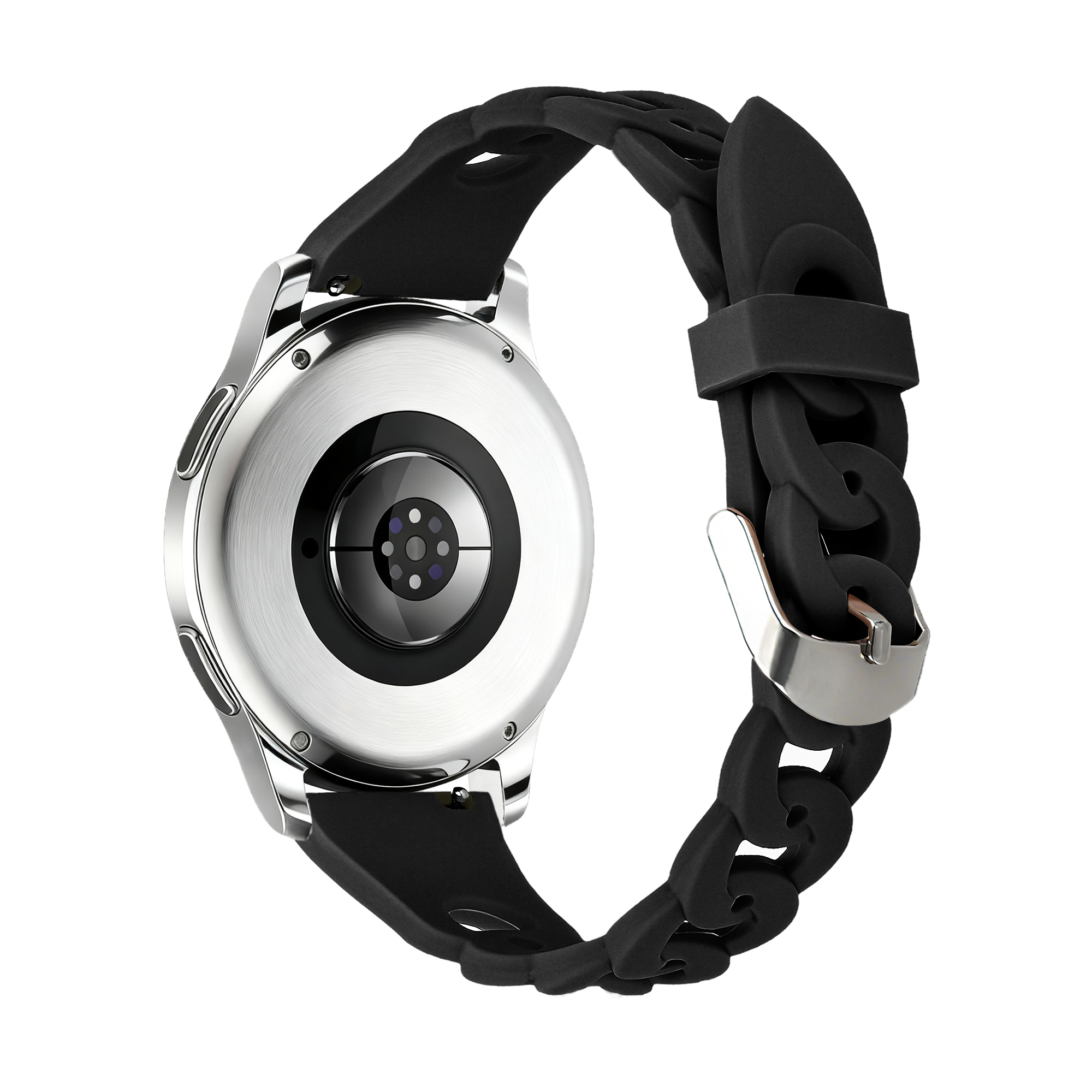 Bandz Correa silicona 'Cadenas' Amazfit GTS 4 (negro)