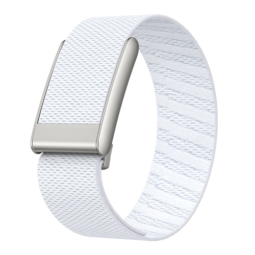 Correa nylon compatible con Whoop 4.0 (blanco)