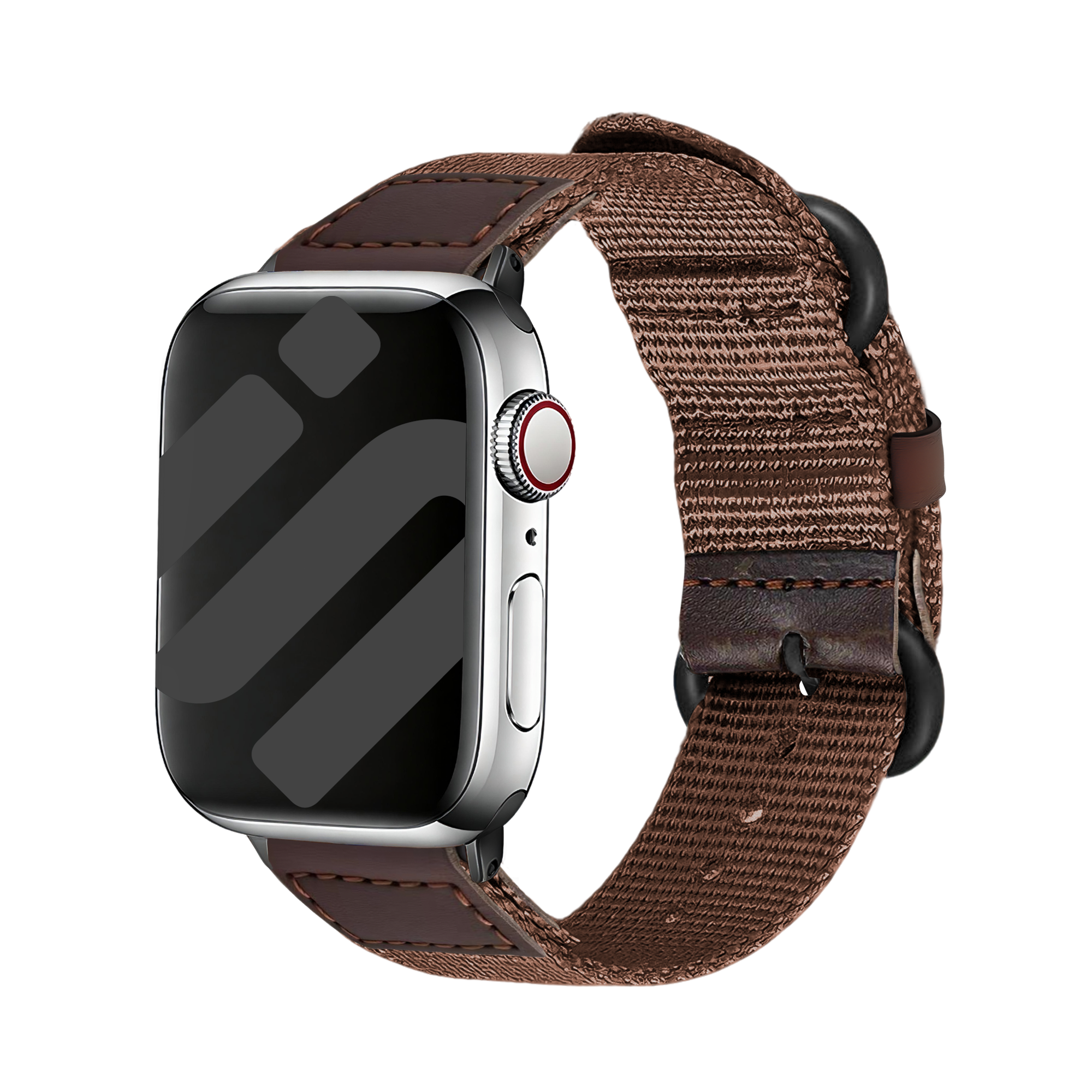 Correa lona Apple Watch (marrón)