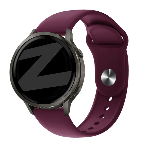 Bandz Correa deportiva 'Deluxe' Garmin Venu 3s (rojo vino)