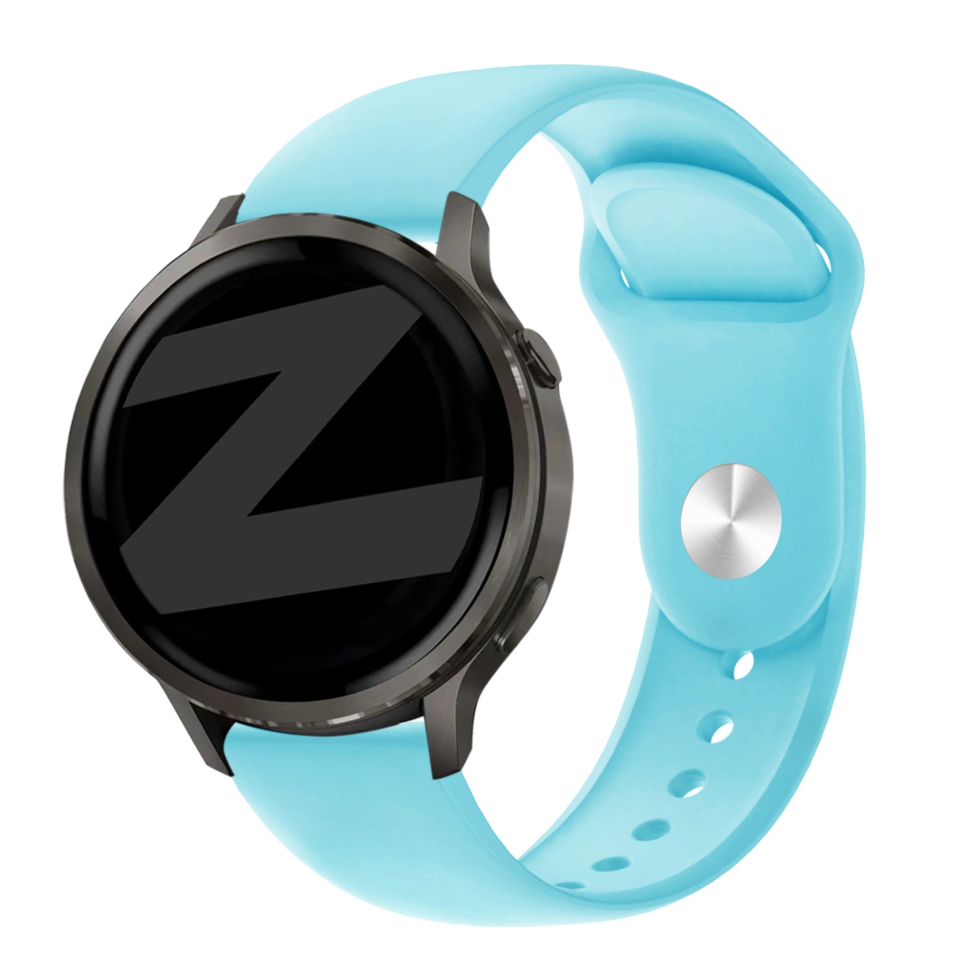 Bandz Correa deportiva 'Deluxe' Garmin Vivoactive 4s (azul claro)