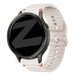 Bandz Correa silicona 'Wave' Garmin Venu 4 - 41mm (blanco estrella)