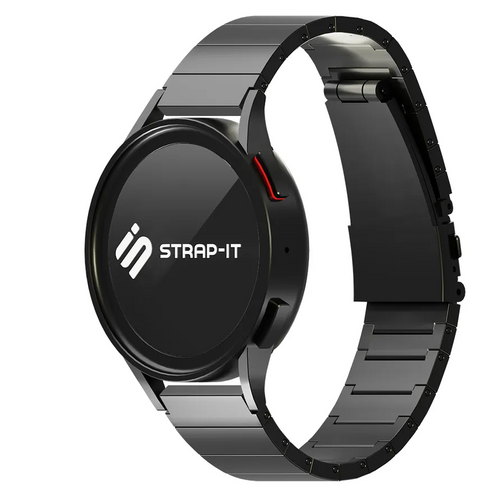 Correa titanio de lujo Amazfit Bip 6 (negro)