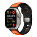 Correa de silicona premium outdoor Apple Watch (naranja/negra)