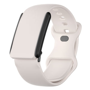 Correa silicona compatible con Whoop 4.0 (blanco estrella)