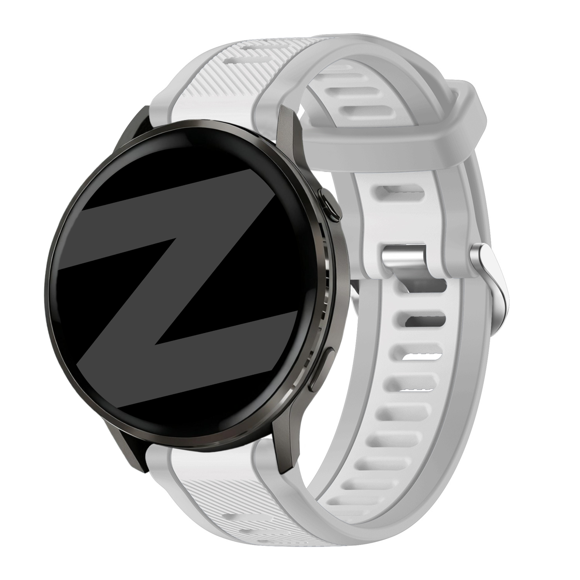 Bandz Garmin Venu SQ Dual Buckled Sport Strap (Grey)