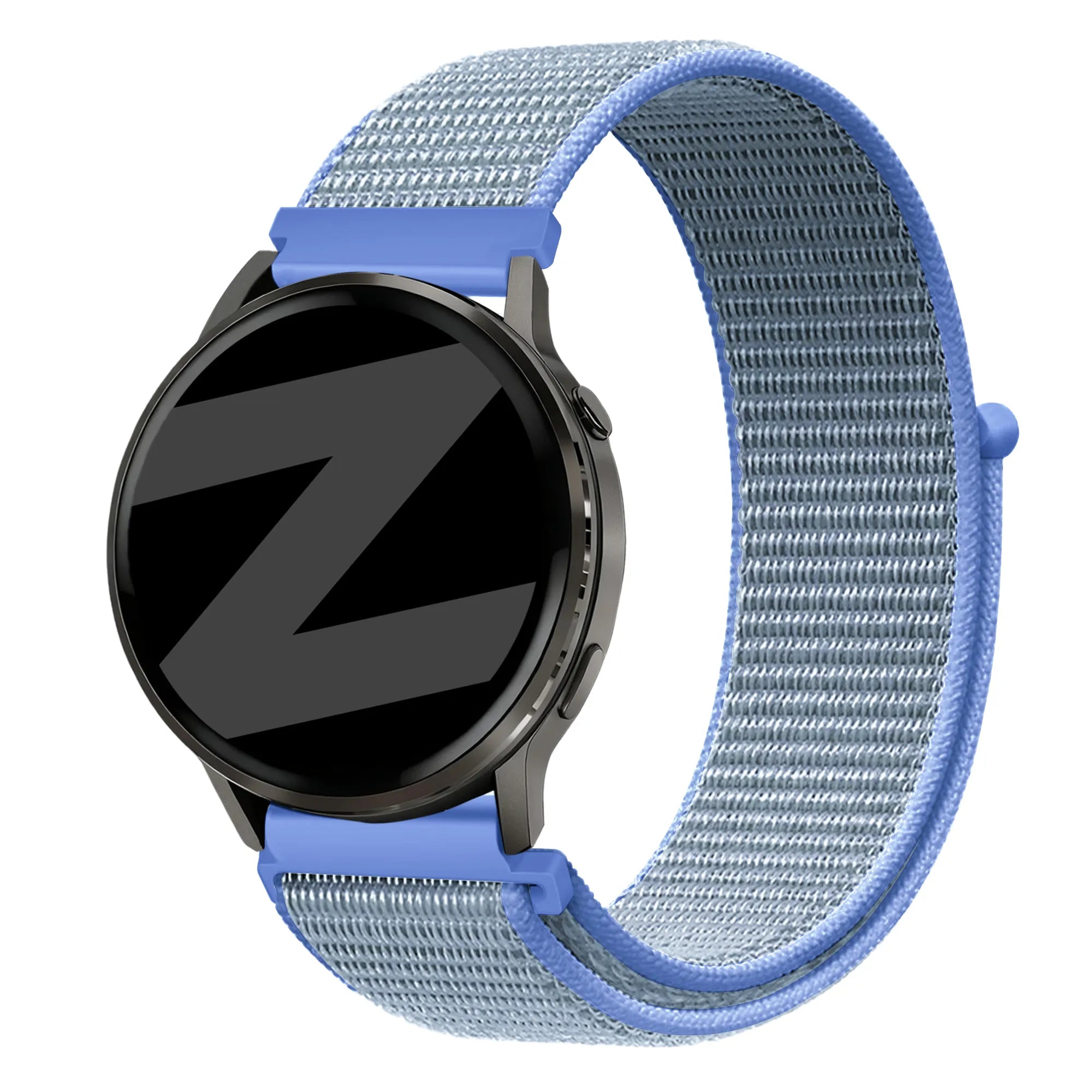 Bandz Garmin Vivoactive 5 Nylon Loop Strap (Light Blue)