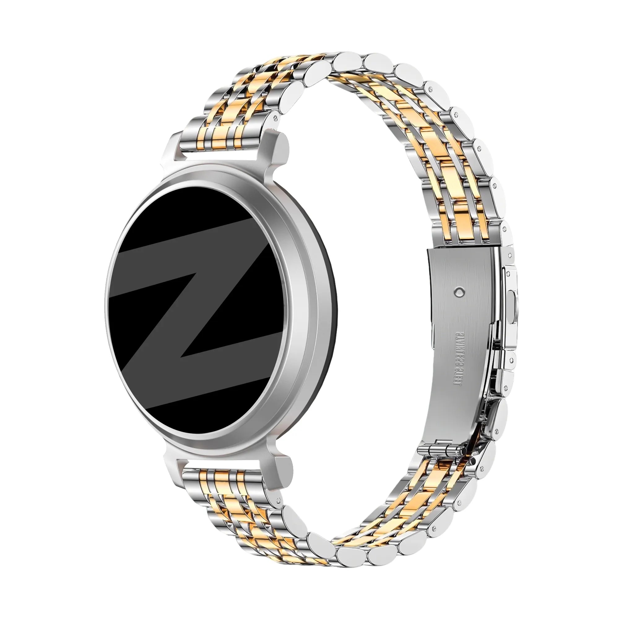 Bandz Garmin Lily 2 Steel Strap 'Deluxe' (Silver/Gold)