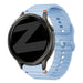 Bandz Garmin Forerunner 570 - 47mm Silicone Strap 'Wave' (Light Blue)