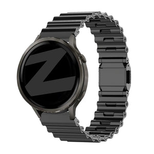 Bandz Correa acero premium 'Ocean' Garmin Vivoactive 4 (negro)