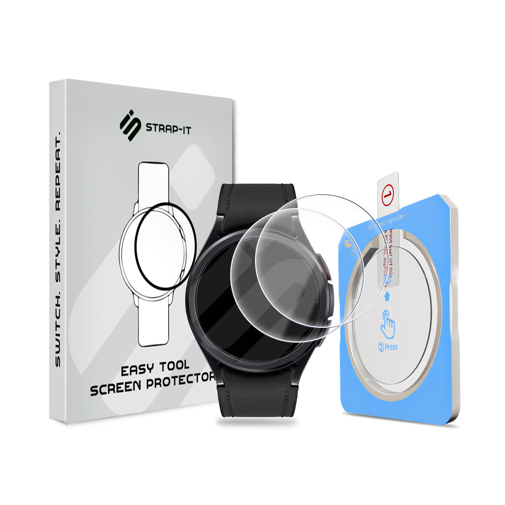 Protector de pantalla con herramienta de un solo clic - Samsung Galaxy Watch 6 Classic 43mm