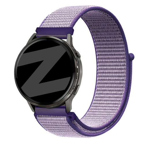 Bandz Garmin Approach S42 Nylon Loop Strap (Blue)
