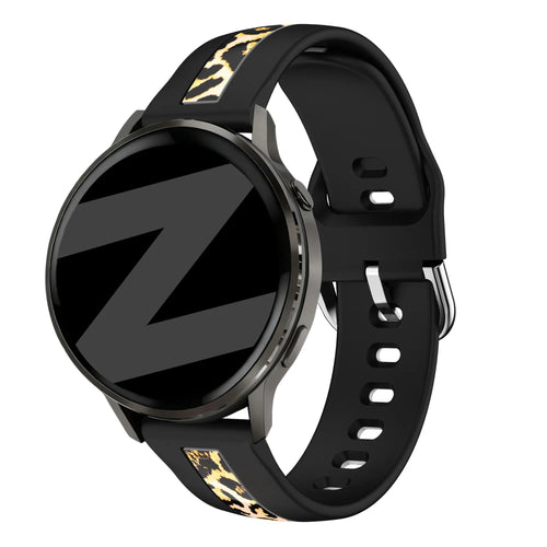 Bandz Correa leopardo 'Doble' Huawei Watch GT 3 - 42mm (negro)