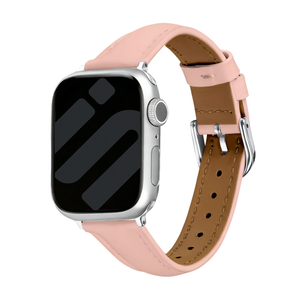 Correa cuero 'Slimfit' Apple Watch (rosado)