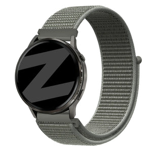 Bandz Garmin Forerunner 170 Nylon Loop Strap (Grey-Green)