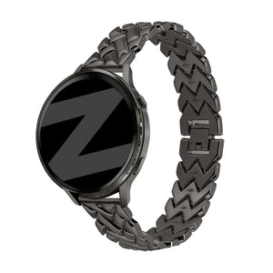 Bandz Oppo Watch X2 Mini Metal Strap 'V-Type' (Black)