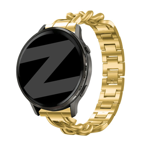 Bandz Oppo Watch X2 Mini Metal Strap 'Chains' (Gold)