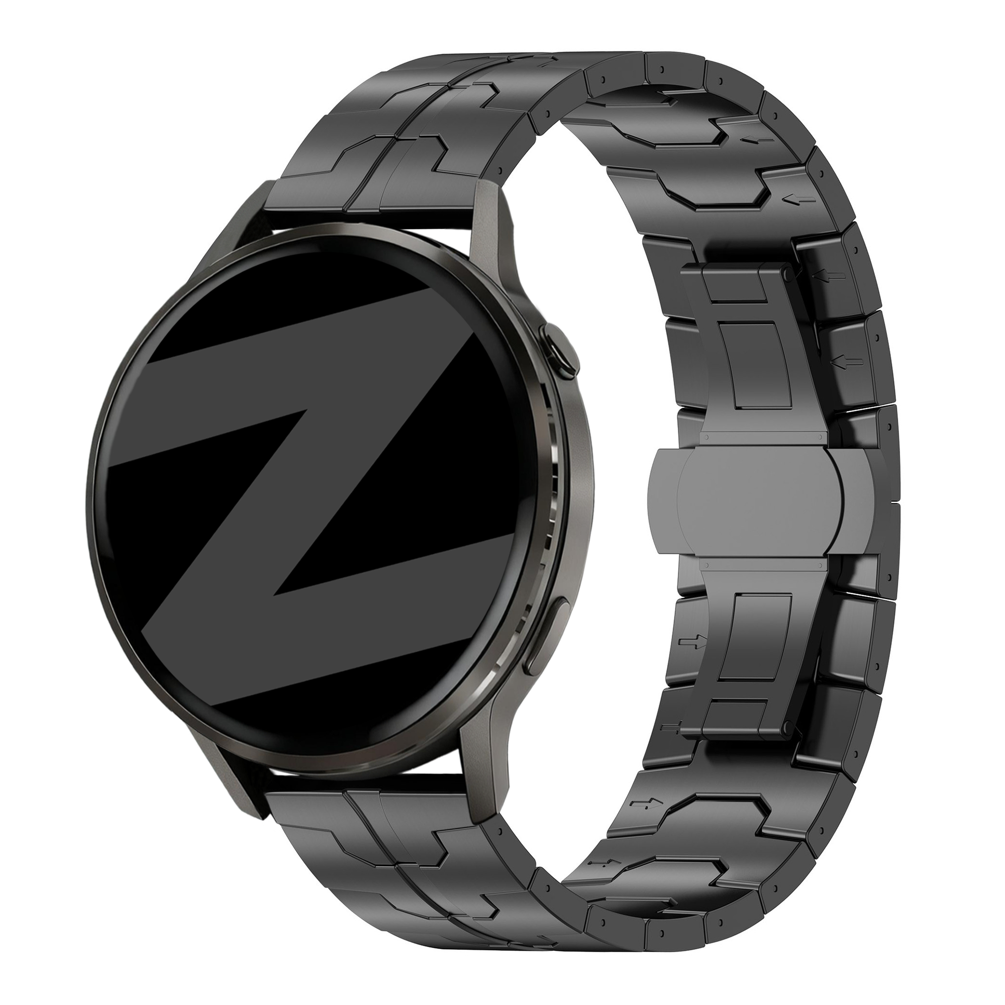 Bandz Correa acero 'Iron' Garmin Venu 4 - 45mm (negro)