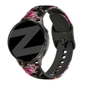 Bandz Correa silicona 'Pink Flower' Garmin Approach S42