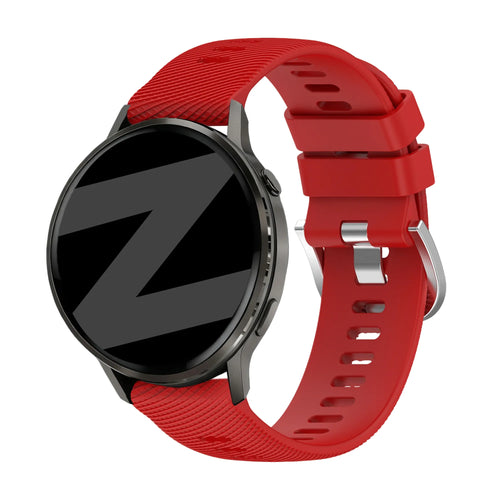 Bandz Correa silicona 'Deluxe' Garmin Forerunner 265s (rojo)