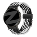 Bandz Correa trenzada 'Parachute' Garmin Forerunner 255s (negro/blanco)