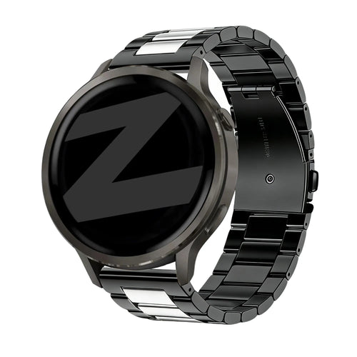 Bandz Correa acero 'Classic' Garmin Venu 2 (negro/plateado)