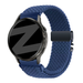 Bandz Garmin Vivoactive 4 Braided Strap 'Parachute' (Blue)
