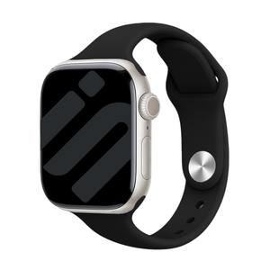 Apple Watch Slimfit Silicone Strap (Black)