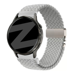Bandz Correa trenzada 'Parachute' Garmin Venu 4 - 45mm (gris claro)