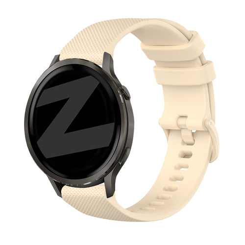 Bandz Garmin Venu 2 Silicone Strap 'Premium' (Beige)