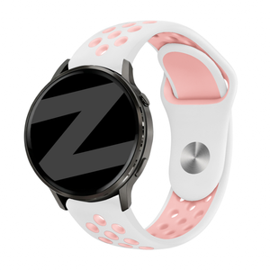 Bandz Correa deportiva 'Deluxe' Garmin Approach S44 (blanco/rosa)