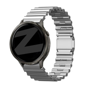 Bandz Correa acero premium 'Ocean' Coros Apex 46mm (plateado)