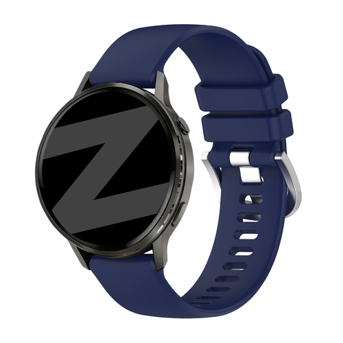 Bandz Correa silicona 'Classic' Garmin Vivoactive 4s (azul oscuro)