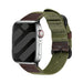 Correa lona Apple Watch (verde militar)