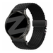 Bandz Garmin Vivoactive 4 Braided Strap 'Parachute' (Black)
